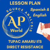 AP World History in Spanish & English: Tupac Amaru II; Sec