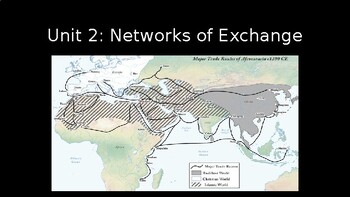 Preview of AP World Unit 2 Networks of Exchange: Unit Plan & MCQ Unit 2 Exam