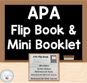 Preview of APA Guide and Notes — 6th and 7th editions