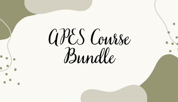 Preview of APES Course Bundle