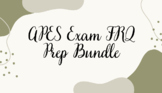 APES Exam FRQ Prep Bundle