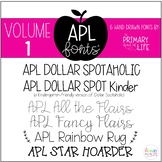 APL Fonts Volume One