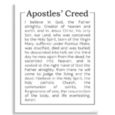 APOSTLES' CREED Catholic Prayer Poster | Catholic Church B