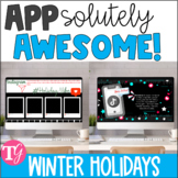 APP Awesome Winter Holiday Digital Ice Breakers for Secondary