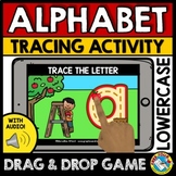 APPLE ALPHABET BOOM CARDS ACTIVITY LOWERCASE LETTER TRACIN