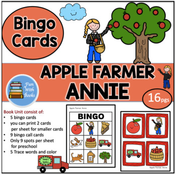 Preview of APPLE FARMER ANNIE BINGO