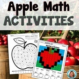 Johnny Appleseed Math Activities Numbers