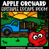 Apple Escape Room Math & ELA Printable Activities