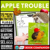 APPLE TROUBLE activities READING COMPREHENSION worksheets 