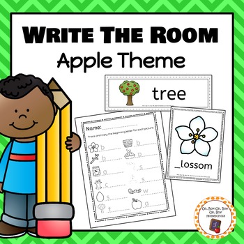 Preview of APPLE Write The Room FREEBIE