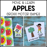 APPLES Move & Learn Gross Motor Games for Preschool, Pre-K, & Kinder