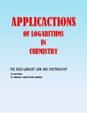 APPLICATIONS OF LOGARITHMS IN CHEMISTRY