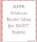 APPR Evidence Suggestions NYSUT Rubric