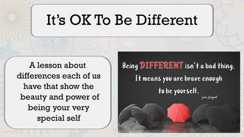 Preview of APPRECIATING DIFFERENCES & OTHERS Diversity Ready 2 Use SEL Lesn 4 vid & Activit