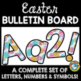 EASTER BULLETIN BOARD LETTERS NUMBERS PRINTABLE DECOR APRI