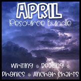 APRIL ELA Bundle | Phonics, Writing, Anchor Charts, Readin