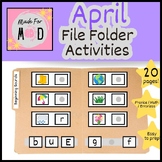 APRIL File Folder Activities | Spring | Easter | EarthDay 