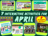 APRIL Interactive, Engaging, Top-Rated Activities - 7-PACK BUNDLE