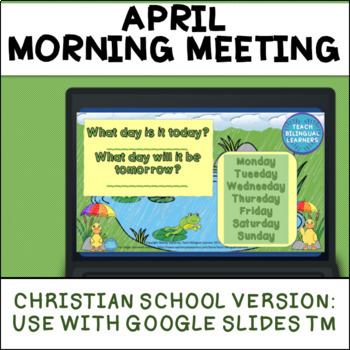 Preview of APRIL MORNING MEETING CHRISTIAN SCHOOL DIGITAL ACTIVITIES