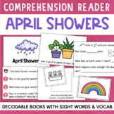 APRIL SHOWERS Spring Decodable Readers Comprehension Vocab