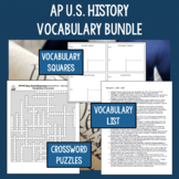 APUSH World War I The Roaring 20s Vocabulary Review Crossword TPT