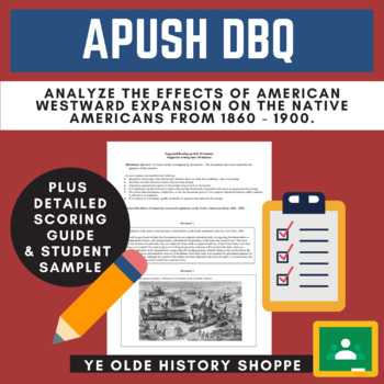 Preview of APUSH DBQ + Scoring Guidelines & Sample Essay