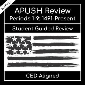 Preview of APUSH Key Understandings Review | Periods 1-9 (1491-Present)