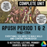 APUSH Period 1 & 2 - Complete Unit - Activities, Review, D