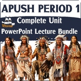 APUSH Period 1 - Complete Unit Bundle, Activities, SAQ's & More!