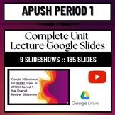 APUSH Period 1 Lectures- Google Slides