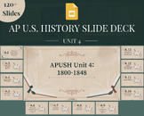 APUSH Period 4 Google Slide Deck Presentation // AP U.S. History