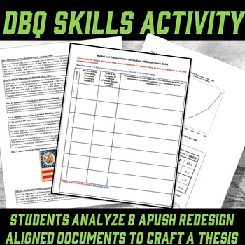 Market Revolution Dbq