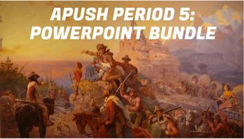 Preview of APUSH Period 5 PowerPoint Bundle