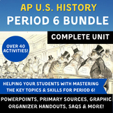 APUSH Period 6 Complete Unit BUNDLE- The West, The Gilded 
