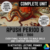APUSH Period 6 Complete Unit - The Gilded Age & Progressiv