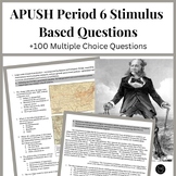 APUSH Period 6 Stimulus Based Multiple Choice Questions Test Bank