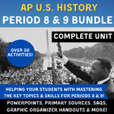 APUSH Period 8 & 9 Unit - Cold War, Civil Rights, 1960s to