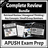 APUSH Review Bundle | Complete | Periods 1-9 (1491-Present