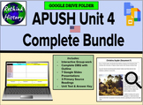 APUSH Unit 4 Complete Drive | Includes 7 Google Slides, Ac