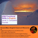 AQA Functional Skills in English: Level 1 Complete Course *NEW*