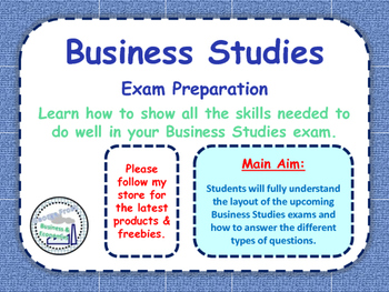 Preview of AQA GCSE Business Studies: How to Answer 9 Mark Exam Questions