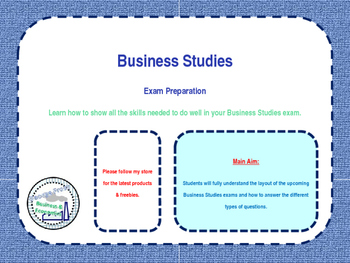 Preview of AQA GCSE Business Studies: How to Answer High Mark Questions