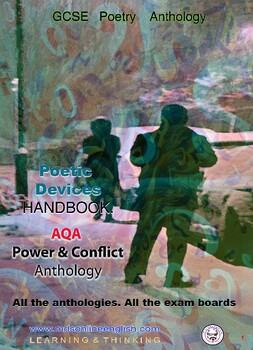 Preview of Power and Conflict Anthology Poetic Devices Handbook (AQA Board).