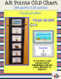 AR (Accelerated Reader) Clip Chart Tracker (Nautical Theme)