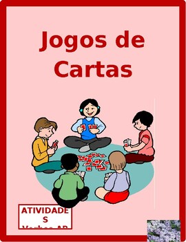 Preview of AR Verbs in Portuguese Verbos AR Card Games