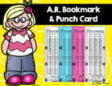 Accelerated Reader (AR) Bookmark and Punchcard