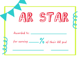 AR Goal Certificate