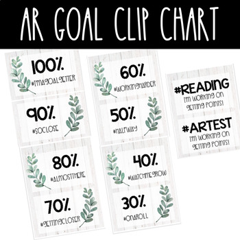 Preview of AR Goal Tracker Chart