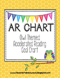 AR {Accelerated Reader} Owl Theme Chart