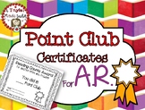 AR Point Club Certificates